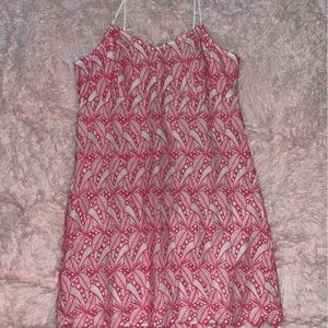 HOT PINK (much brighter pink in person) COCKTAIL DRESS SUMMER APPROVED